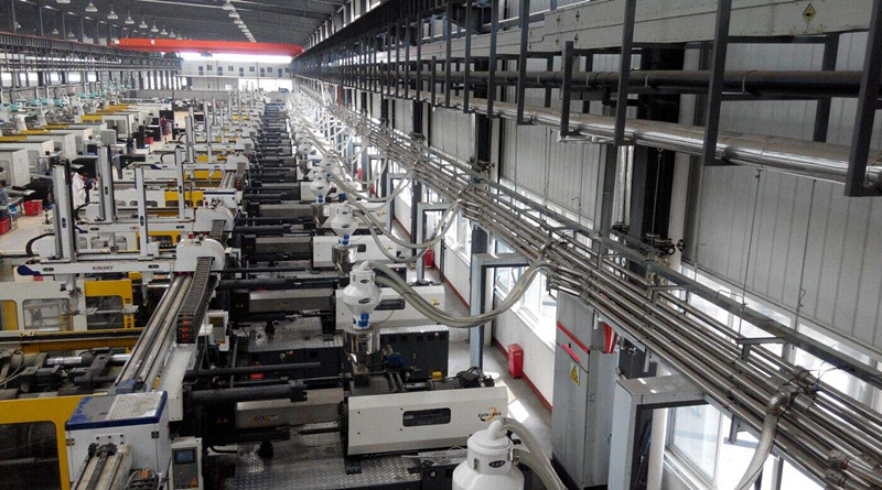 Exhibition of centralized feeding system for a certain enterprise in Tianjin